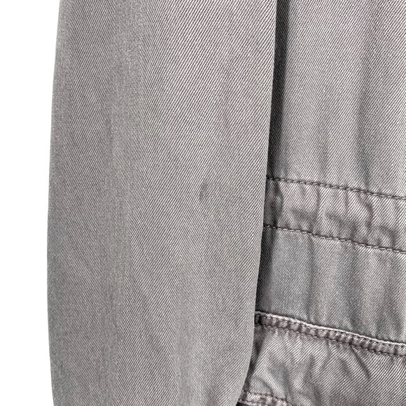 Max Jeans Gray Tencel Utility Jacket - Picture 7 of 7